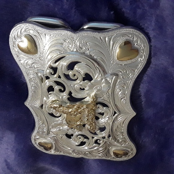 Montana silversmiths belt buckle - Picture 2 of 5